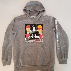 adidas Beavis & Butthead hooded sweater